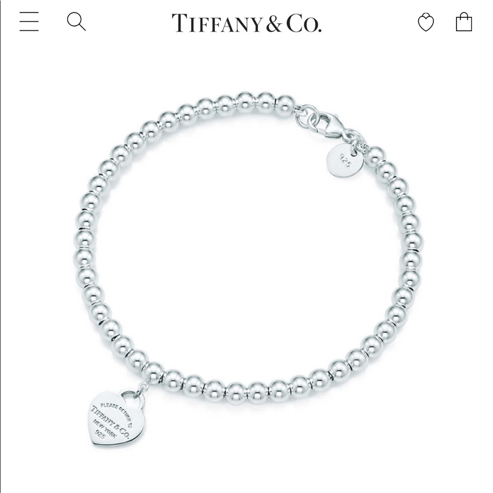 Tiffany Sterling Silver Brad Bracelet